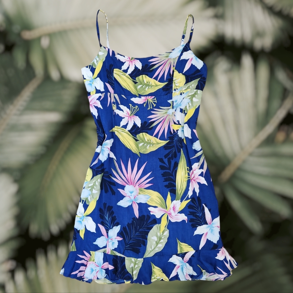 Vintage hawaiian dress medium